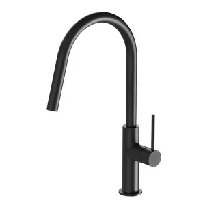 Phoenix Vivid Slimline Pull Out Sink Mixer Matte Black by PHOENIX, a Kitchen Taps & Mixers for sale on Style Sourcebook