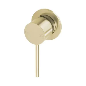 Phoenix Vivid Slimline Shower/Wall Mixer 60mm Backplate Brushed Gold by PHOENIX, a Bathroom Taps & Mixers for sale on Style Sourcebook