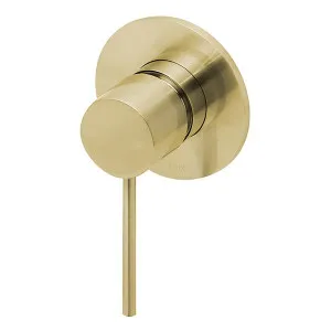 Phoenix Vivid Slimline Shower/Wall Mixer-Brushed Gold by PHOENIX, a Bathroom Taps & Mixers for sale on Style Sourcebook