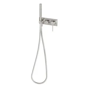 Phoenix Vivid Slimline Wall Shower System - Brushed Nickel by PHOENIX, a Shower Heads & Mixers for sale on Style Sourcebook