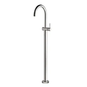 Sussex Voda Floormount Bath Mixer Curved Outlet Chrome by Sussex, a Bathroom Taps & Mixers for sale on Style Sourcebook