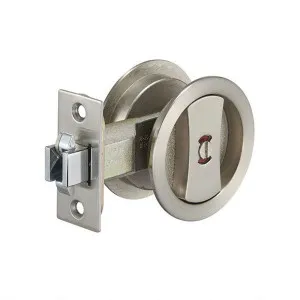 Zanda Round Cavity Sliding Privacy Kit Stainless Steel by Zanda, a Door Knobs & Handles for sale on Style Sourcebook