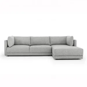 Hensley Fabric Corner Sofa, 2 Seater with RHF Chaise, Graphite Grey by Conception Living, a Sofas for sale on Style Sourcebook