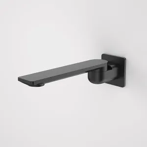 Caroma Urbane II 220mm Square Bath Swivel Outlet Matte Black by Caroma, a Bathroom Taps & Mixers for sale on Style Sourcebook