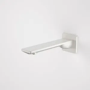 Caroma Urbane II Square 180mm Basin/Bath Outlet Brushed Nickel by Caroma, a Bathroom Taps & Mixers for sale on Style Sourcebook