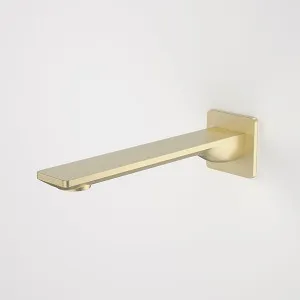 Caroma Urbane II Square 220mm Basin/Bath Outlet Brushed Brass by Caroma, a Bathroom Taps & Mixers for sale on Style Sourcebook