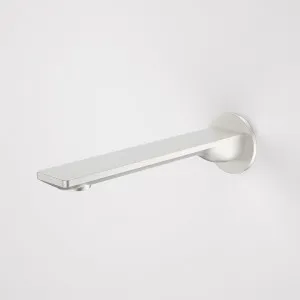 Caroma Urbane II Square 220mm Basin/Bath Outlet Brushed Nickel by Caroma, a Bathroom Taps & Mixers for sale on Style Sourcebook