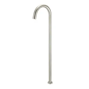 Meir Round Freestanding Bath Filler Brushed Nickel by Meir, a Bathroom Taps & Mixers for sale on Style Sourcebook