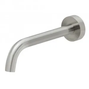 Phoenix Vivid Slimline Wall Basin Outlet 180mm-Brushed Nickel by PHOENIX, a Bathroom Taps & Mixers for sale on Style Sourcebook