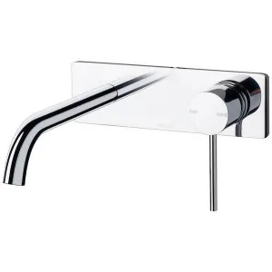 Phoenix Vivid Slimline Wall Basin/Bath Set 180mm - Chrome by PHOENIX, a Bathroom Taps & Mixers for sale on Style Sourcebook