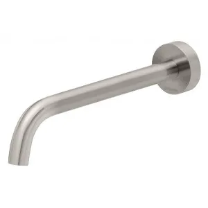 Phoenix Vivid Slimline Wall Bath Outlet 230mm Curved - Brushed Nickel by PHOENIX, a Bathroom Taps & Mixers for sale on Style Sourcebook