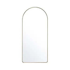 Studio Arch Floor Mirror, Brass by Granite Lane, a Mirrors for sale on Style Sourcebook