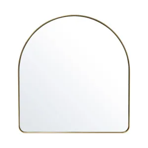 Studio Wall Arch Mirror, Brass by Granite Lane, a Vanity Mirrors for sale on Style Sourcebook