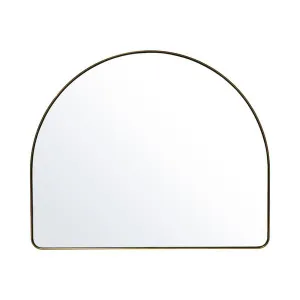 Studio Wide Wall Arch Mirror, Brass by Granite Lane, a Mirrors for sale on Style Sourcebook