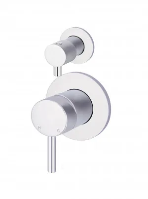 Meir | Polished Chrome Round Diverter Mixer by Meir, a Bathroom Taps & Mixers for sale on Style Sourcebook