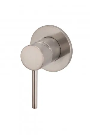 Meir | Round Champagne Wall Mixer by Meir, a Bathroom Taps & Mixers for sale on Style Sourcebook