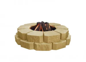 Whitsunday Fire Pit - Sandstone by Austral Masonry, a Braziers & Firepits for sale on Style Sourcebook