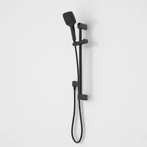 Caroma Luna Multifunctional Rail Shower Black by Caroma, a Shower Heads & Mixers for sale on Style Sourcebook