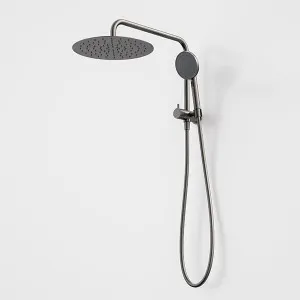 Caroma Urbane II Compact Twin Shower Gunmetal by Caroma, a Shower Heads & Mixers for sale on Style Sourcebook
