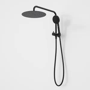 Caroma Urbane II Compact Twin Shower Matte Black by Caroma, a Shower Heads & Mixers for sale on Style Sourcebook