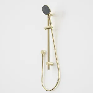 Caroma Urbane II Rail Shower Brushed Brass by Caroma, a Shower Heads & Mixers for sale on Style Sourcebook