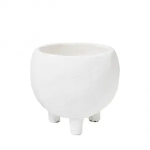 Monte Pot, White by Granite Lane, a Vases & Jars for sale on Style Sourcebook