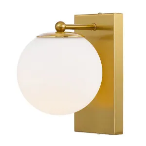 Telbix Marsten ES Wall Light Antique Gold by Telbix, a Wall Lighting for sale on Style Sourcebook