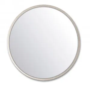 Modern Moon Concrete Frame Bathroom Mirror - 6 colour options - 86cm Taupe by Luxe Mirrors, a Vanity Mirrors for sale on Style Sourcebook