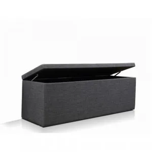 Milton Blanket Box Charcoal by James Lane, a Baskets & Boxes for sale on Style Sourcebook