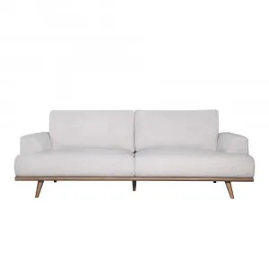 Xander Luna Almond Sofa - 3 Seater by James Lane, a Sofas for sale on Style Sourcebook