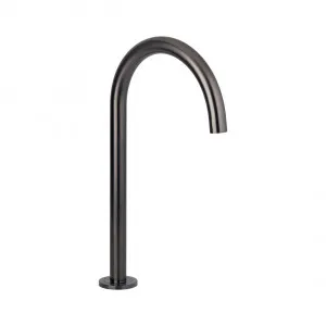 Gooseneck Hob Swivel Spout - Brushed Gunmetal by ABI Interiors Pty Ltd, a Bathroom Taps & Mixers for sale on Style Sourcebook