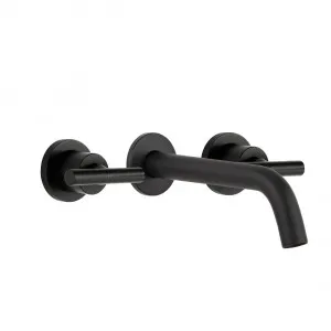 Barre Assembly Taps & Spout Set - Matte Black by ABI Interiors Pty Ltd, a Bathroom Taps & Mixers for sale on Style Sourcebook