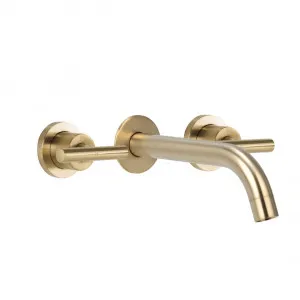 Barre Assembly Taps & Spout Set - Brushed Brass by ABI Interiors Pty Ltd, a Bathroom Taps & Mixers for sale on Style Sourcebook