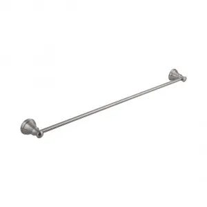 Kingsley Single Towel Rail - Brushed Nickel by ABI Interiors Pty Ltd, a Towel Rails for sale on Style Sourcebook