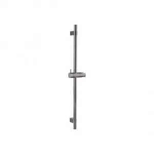 Elysian Adjustable Shower Rail - Brushed Gunmetal by ABI Interiors Pty Ltd, a Towel Rails for sale on Style Sourcebook