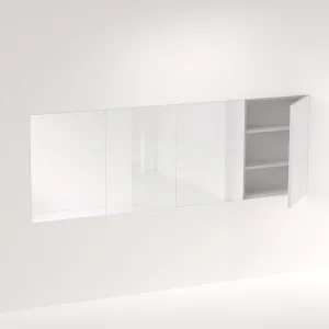 Myra 4-Door Mirror Cabinet Recessed - 2256mm by ABI Interiors Pty Ltd, a Shaving Cabinets for sale on Style Sourcebook