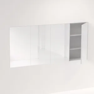 Myra 4-Door Mirror Cabinet Recessed - 1656mm by ABI Interiors Pty Ltd, a Shaving Cabinets for sale on Style Sourcebook