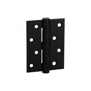 Ellis Butt Door Hinge Pair 100mm - Matte Black by ABI Interiors Pty Ltd, a Door Hardware for sale on Style Sourcebook
