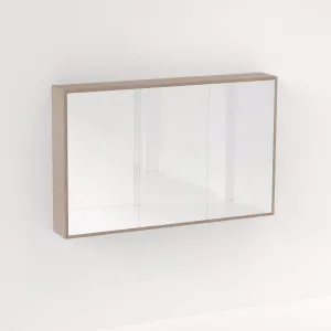 Myra 3-Door Mirror Cabinet 1278mm - Pure Oak by ABI Interiors Pty Ltd, a Shaving Cabinets for sale on Style Sourcebook