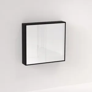 Myra 2 Door Mirror Cabinet 864mm - Black Oak by ABI Interiors Pty Ltd, a Shaving Cabinets for sale on Style Sourcebook