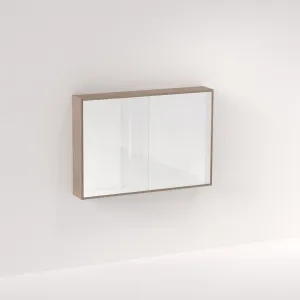 Myra 2-Door Mirror Cabinet 1164mm - Pure Oak by ABI Interiors Pty Ltd, a Shaving Cabinets for sale on Style Sourcebook