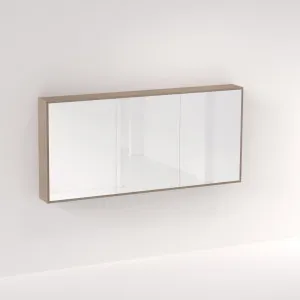 Myra 3-Door Mirror Cabinet 1728mm - Pure Oak by ABI Interiors Pty Ltd, a Shaving Cabinets for sale on Style Sourcebook
