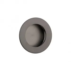 Atley Flush Pull Round - Brushed Gunmetal by ABI Interiors Pty Ltd, a Door Knobs & Handles for sale on Style Sourcebook