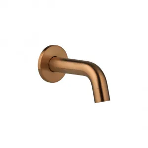 Mini Wall-Mounted Spout - Brushed Copper by ABI Interiors Pty Ltd, a Bathroom Taps & Mixers for sale on Style Sourcebook