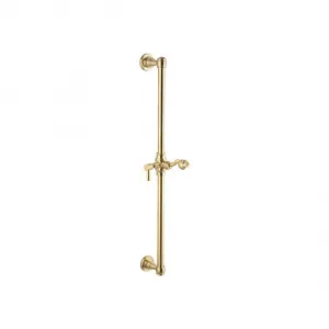 Kingsley Shower Rail - Brushed Brass by ABI Interiors Pty Ltd, a Towel Rails for sale on Style Sourcebook