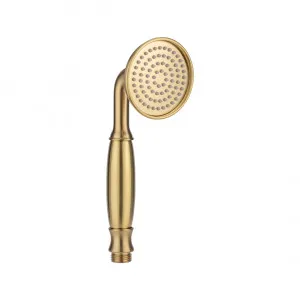 Kingsley Hand Shower - Brushed Brass by ABI Interiors Pty Ltd, a Shower Heads & Mixers for sale on Style Sourcebook