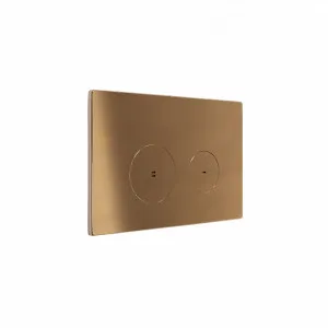 Zaaha Toilet Button Round - Brushed Copper by ABI Interiors Pty Ltd, a Toilets & Bidets for sale on Style Sourcebook