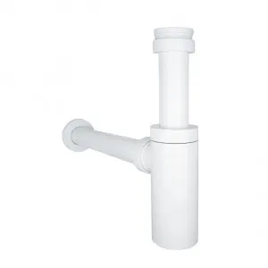 Marli Bottle Trap Round - White by ABI Interiors Pty Ltd, a Traps & Wastes for sale on Style Sourcebook