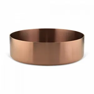 Harlow Round Basin Sink - Brushed Copper by ABI Interiors Pty Ltd, a Basins for sale on Style Sourcebook