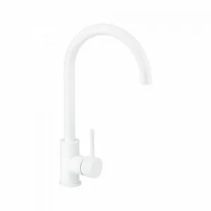 Elysian Kitchen Mixer - White by ABI Interiors Pty Ltd, a Kitchen Taps & Mixers for sale on Style Sourcebook